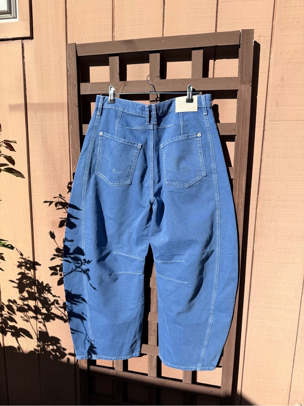 FP We The Free Blue Jay 28 Good Luck Mid Rise Barrel Jeans Like New *Price Firm* - Picture 2 of 6